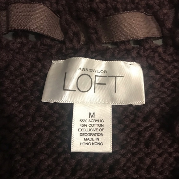 Ann Taylor Loft Short-sleeve Cardigan Sweater - Picture 2 of 3